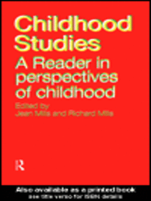 cover image of Childhood Studies